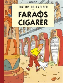 Tintin: Faraos Cigarer - retroudgave forside